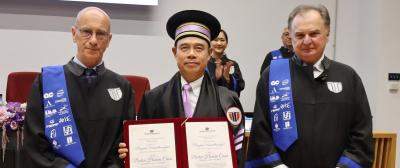 Prof. dr. Pongruk Sribanditmongkol, onorat cu titlul de Doctor Honoris Causa al UTCN