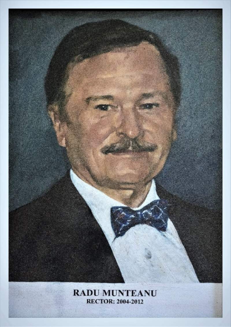 Portret oficial — RECTOR Radu Munteanu, 2004
